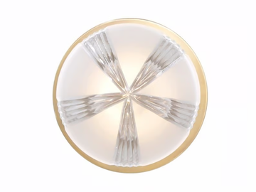 PRAGUE I - Handmade brass ceiling light by Patinas Lighting - view 3